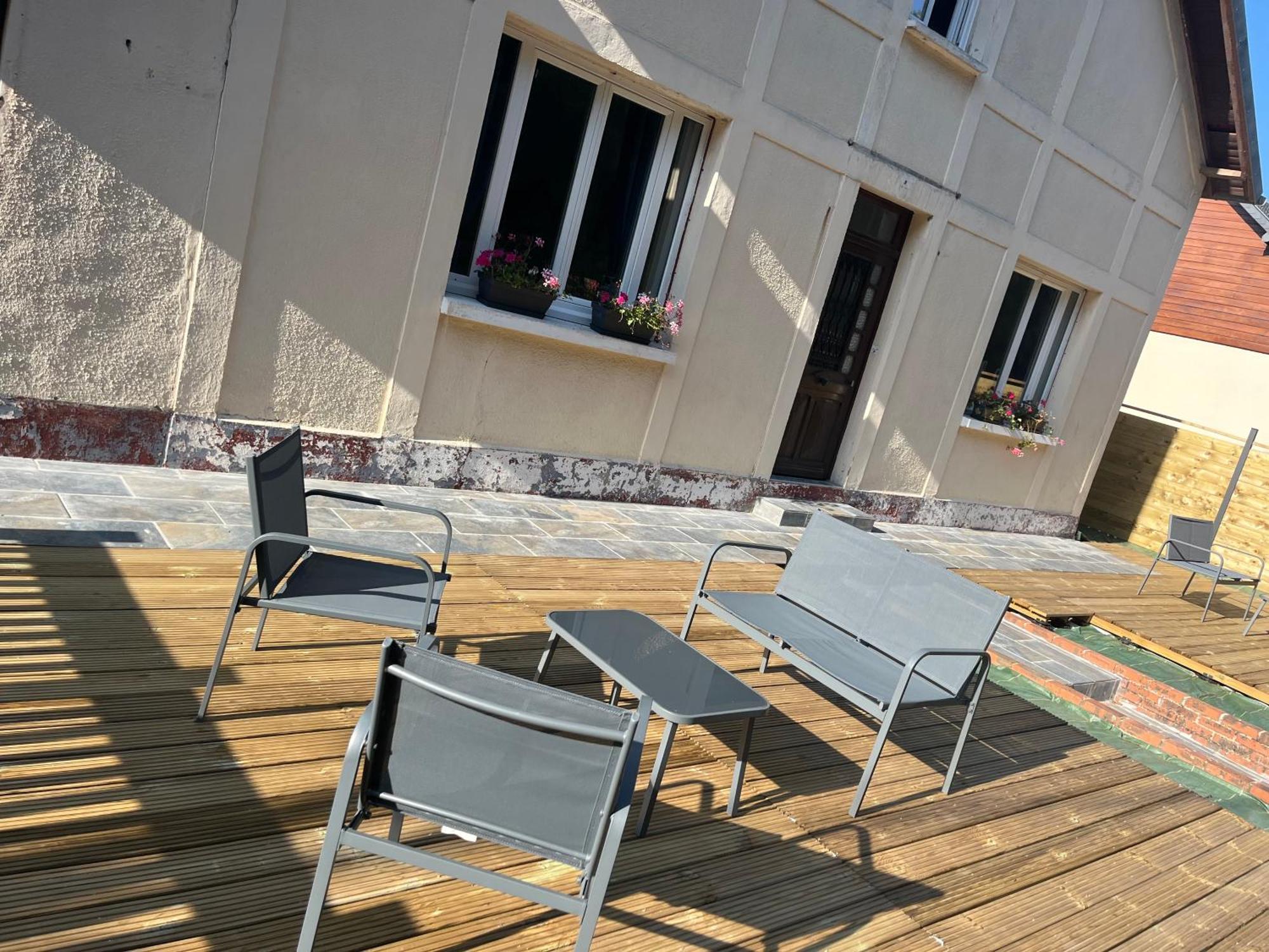 Chez Melanie, Pres De L'Abbaye Apartment Jumieges Bagian luar foto